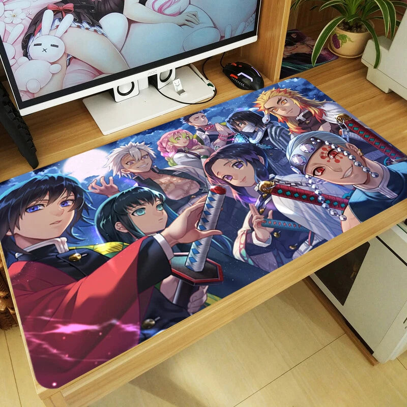 Anime Demon Slayer: Kimetsu no Yaiba Mouse Pad Mat Large Work Mice Mat Playmat