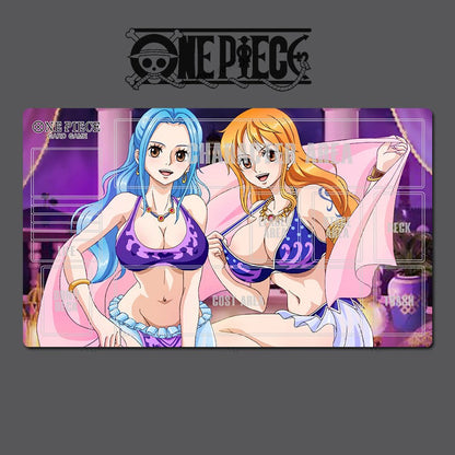 Nefertari Vivi & Nami O-P Table Playmat OPCG TCG CCG Pad Trading Card Game Mat
