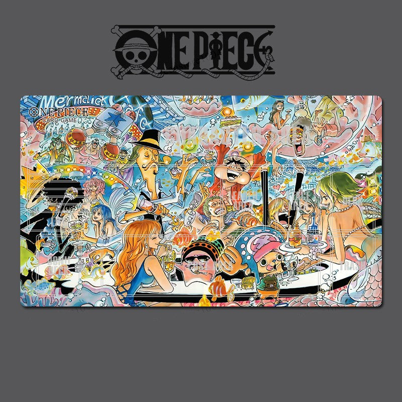 O-P Table Playmat OPCG TCG CCG Mouse Play Pad Trading Card Game Mat Mousepad