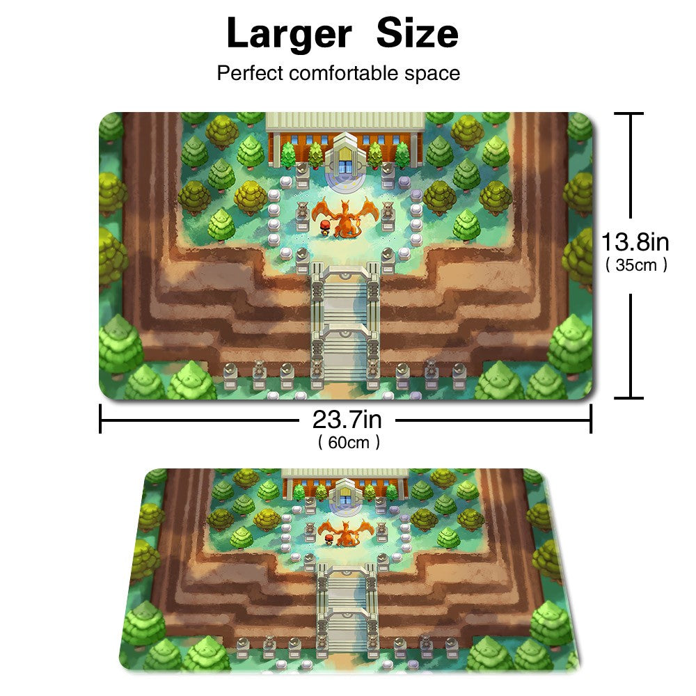 340279 - Board Game Pokemon Charizard Playmat Games Mousepad Play Mat of TCG