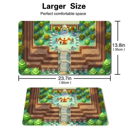 340279 - Board Game Pokemon Charizard Playmat Games Mousepad Play Mat of TCG