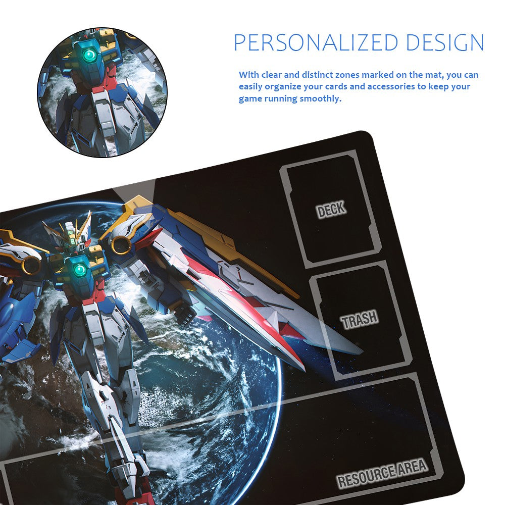 Gundam Playmat Suitable for GCG ,includes Storage Bag,24 x 14 inches (GD5101418)