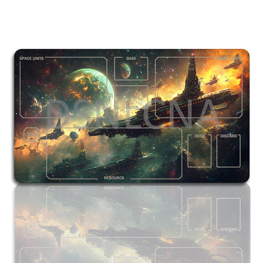 Star Wars Unlimited Playmat Stitched Edge Protective Mat Size 24X14IN 2408732