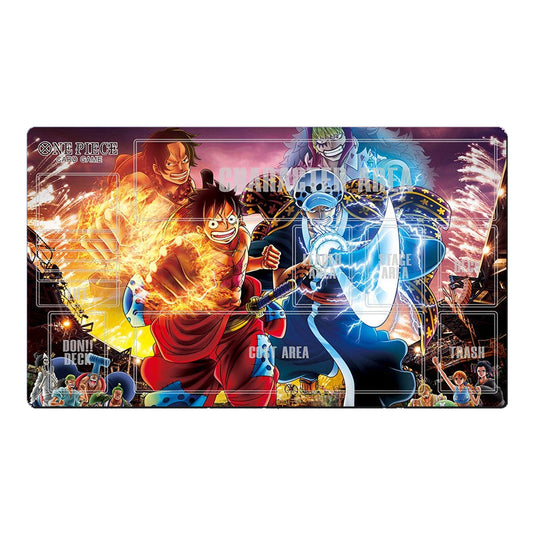 Luffy & Law One Piece Table Playmat OPCG TCG CCG Pad Trading Card Game Mat Mousepad
