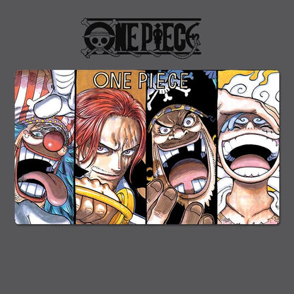 Collage of One Piece characters with the One Piece logo at the top.