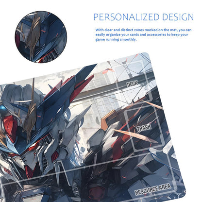Gundam Playmat Suitable for GCG ,includes Storage Bag,24 x 14 inches (GD5101415)