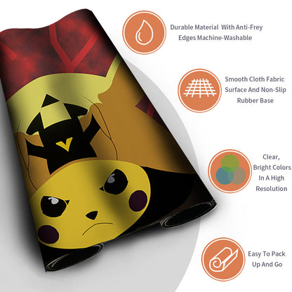 New Pokemon Pikachu Playmat Stitched Edge | Pokemon TCG Playmat Stitched Edge | 1351835