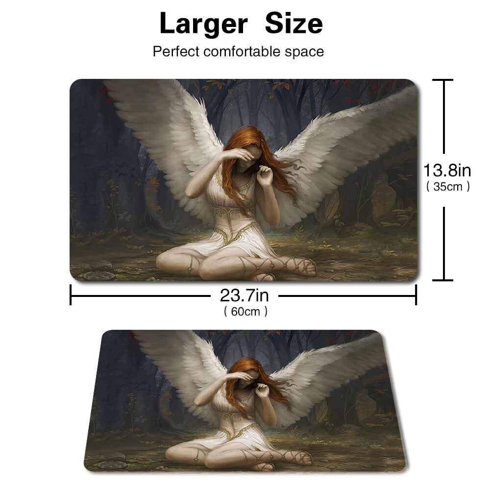 Angel of Flight Alabaster - Board Game MTG Playmat Mousepad Play Mat of TCG