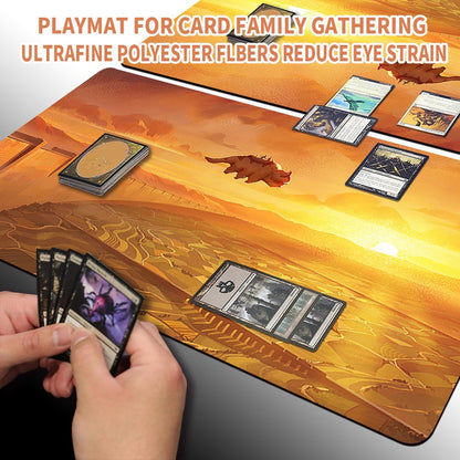 Plains - MTG Playmat | TCG CCG Card Game Mat | Non-Slip Base