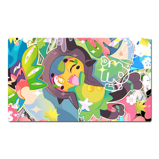 Ogerpon Board Game Pokemon Table Playmat Card Play Mat TCG CCG Pad Mousepad