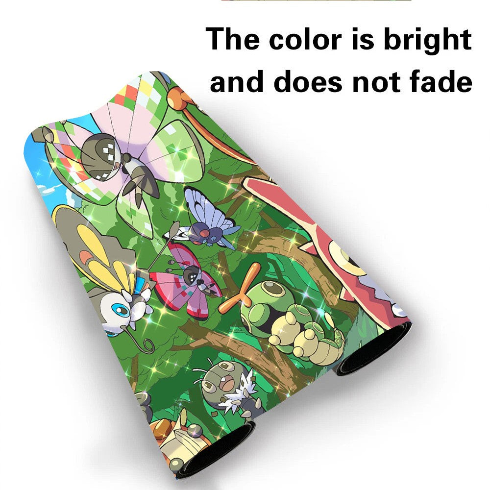 Butterfree Pokemon Table Playmat PTCG TCG CCG Gaming Pad Trading Card Game Mat