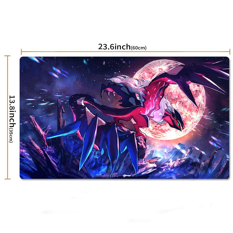 Yveltal Board Game Pokemon Table Playmat Card Play Mat TCG CCG Pad Mousepad
