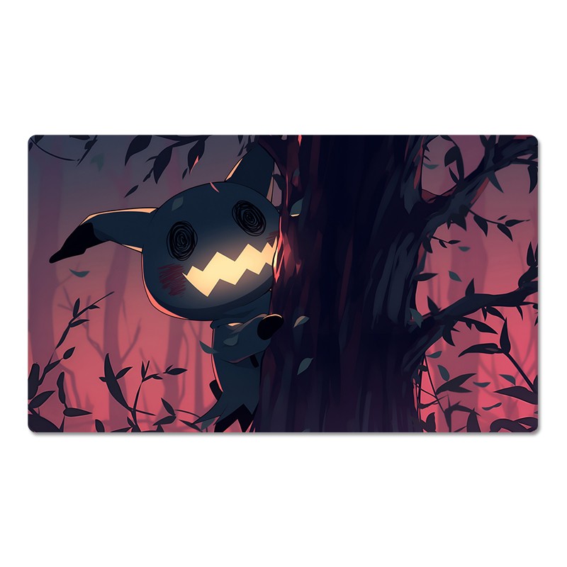 Mimikyu Board Game Pokemon Table Playmat Card Play Mat TCG CCG Pad Mousepad