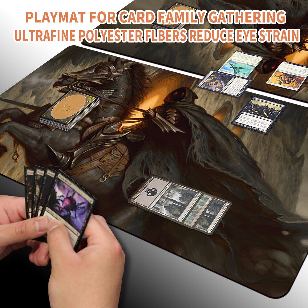 NAZGUL - Magic The Gathering MTG Playmat TCG CCG MTG Playmat Stitched Edge