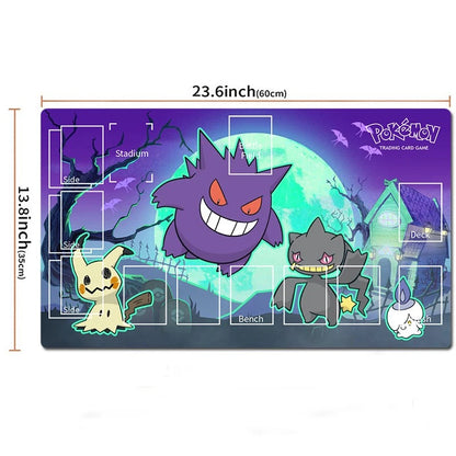 Ghastly Playmat Haunter Board Game Pokemon Card Game PTCG TCG CCG Deskmat Mousepad