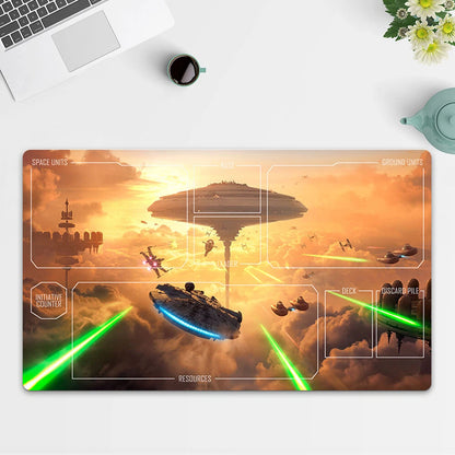 Playmat Battlefront TCG Starwars : Unlimited Trading Card Game Play Mat Free Bag