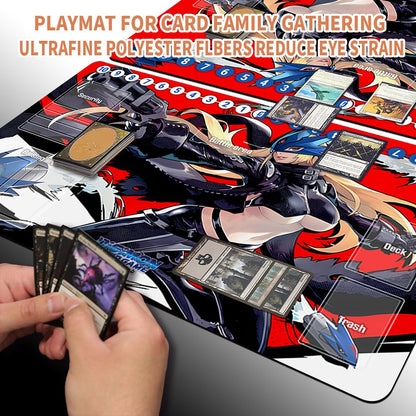 Board Game Digimon Playmat With Card Zones Mousepad Playmat of TCG CCG -102374