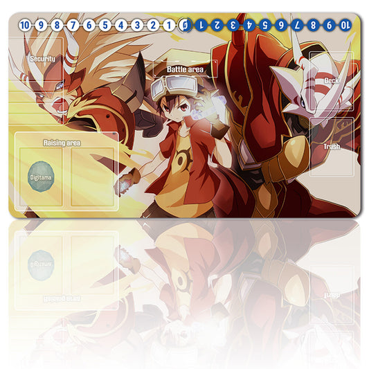 297032 - Board Game Digimon Playmat Games Mousepad for DTCG CCG Playmat.