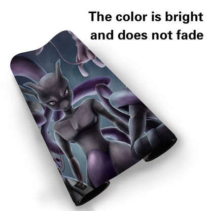 Mewtwo Board Game Pokemon Table Playmat PTCG TCG CCG Pad Trading Card Games Mat