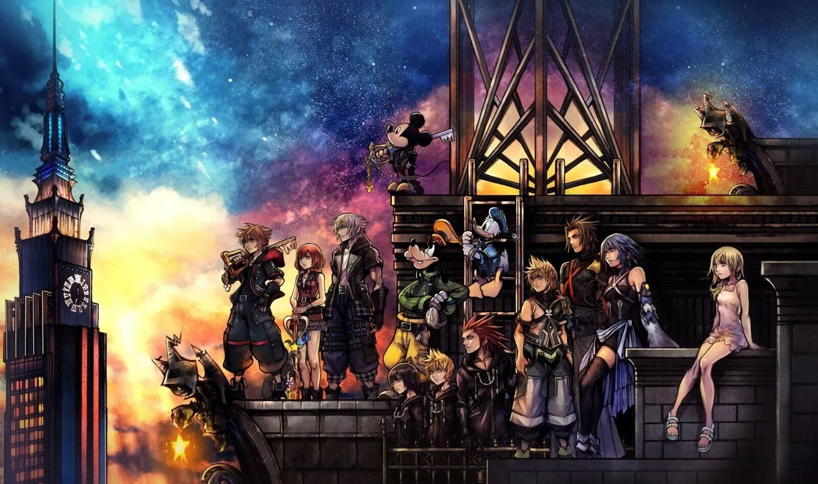 Kingdom Hearts Three Limited Mat Playmat Card MTG Yugioh Pokemon TCG card game