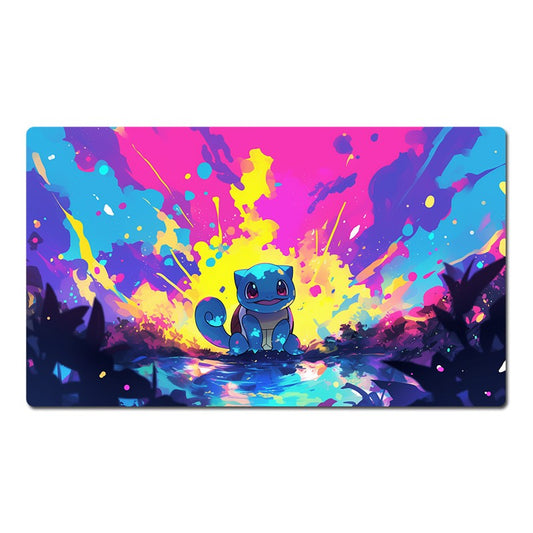 Squirtle Board Game Pokemon Table Playmat TCG CCG Card Game Play Mat Mousepad
