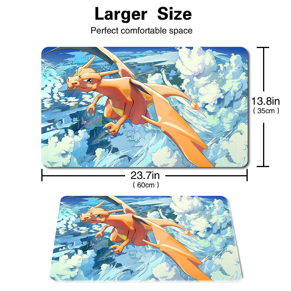 379677 - Board Game Pokemon Charizard Playmat Games Mousepad Play Mat of TCG