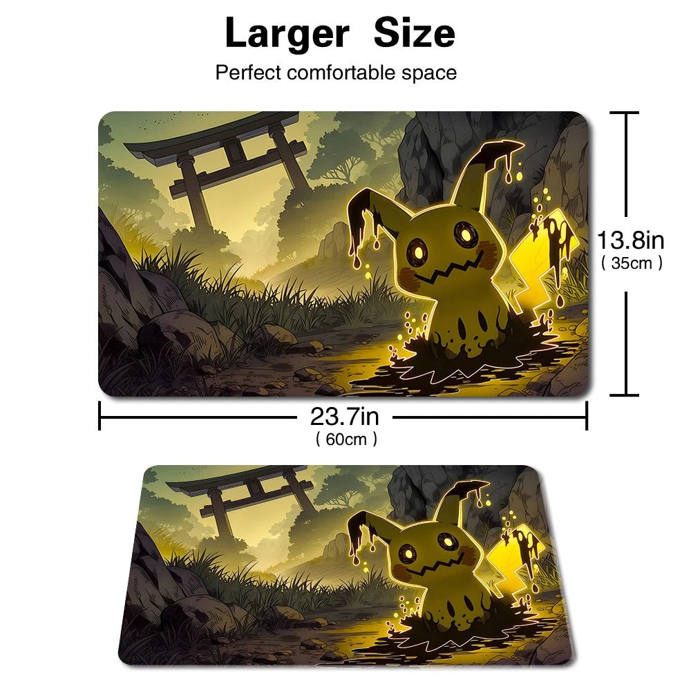 208813 - Board Game Pokemon Mimikyu Playmat Games Mousepad Play Mat of TCG