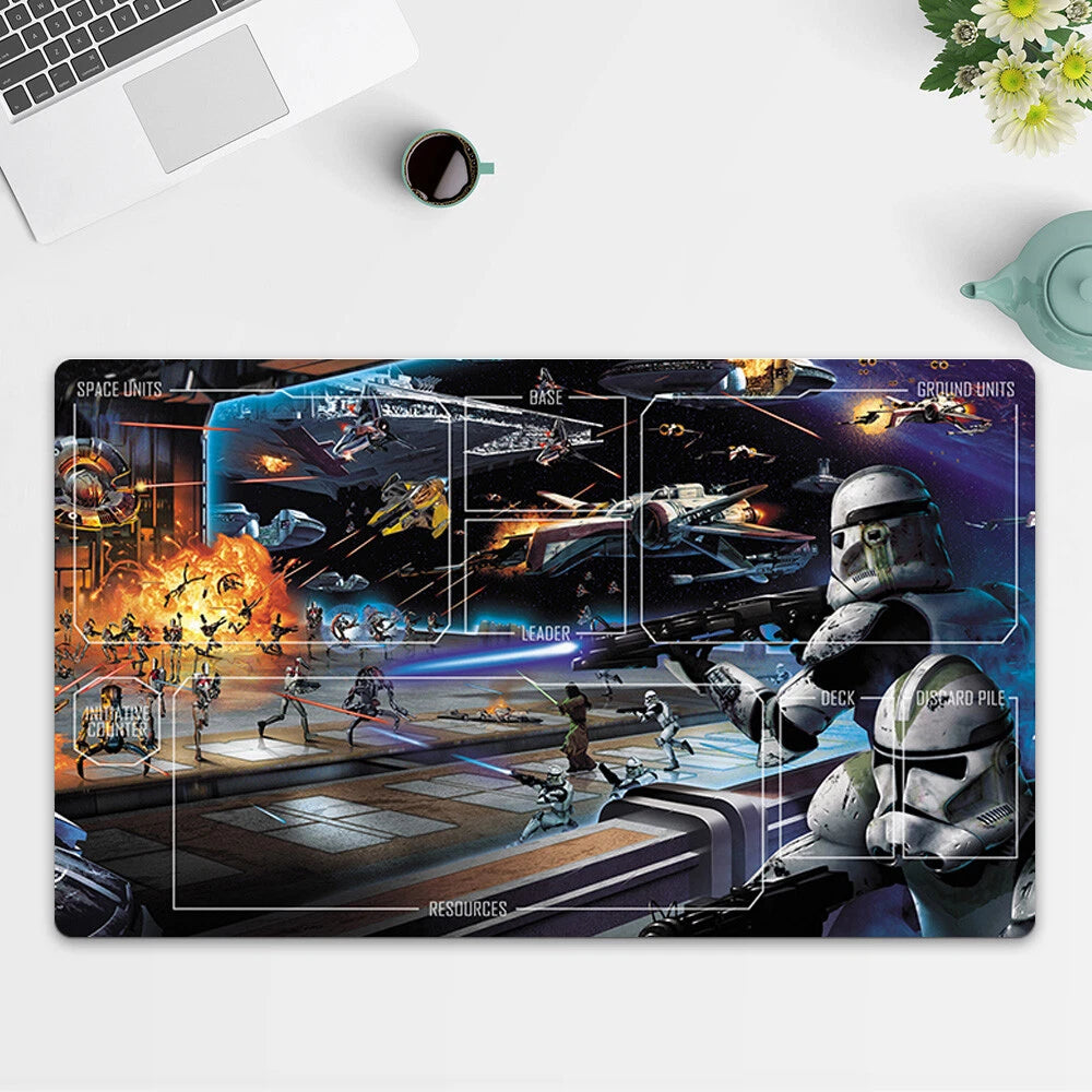 Playmat Battlefront TCG Starwars : Unlimited Trading Card Game Play Mat Free Bag