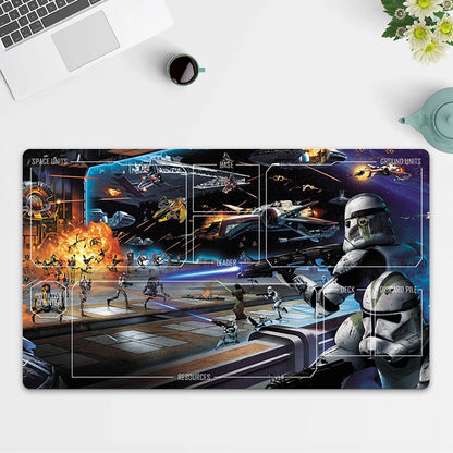 Playmat Battlefront TCG Starwars : Unlimited Trading Card Game Play Mat Free Bag