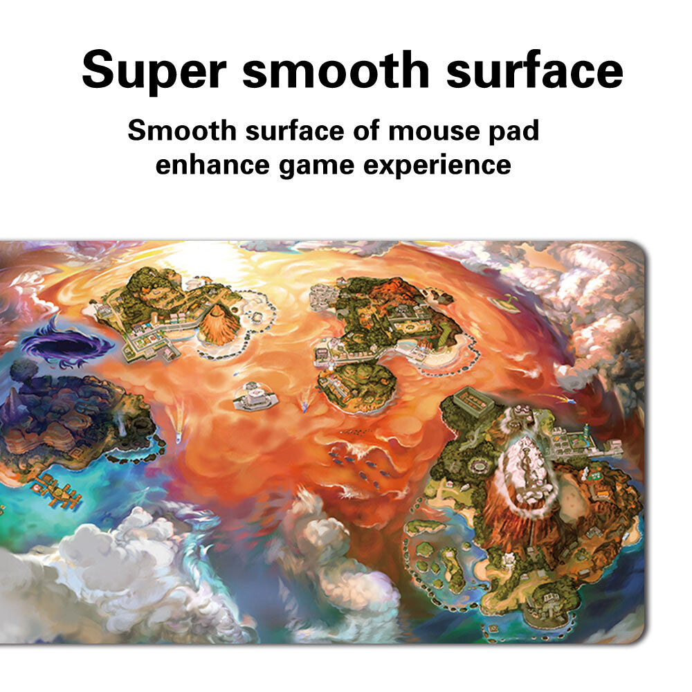 865082 - Board Game Pokemon Map Playmat Games Mousepad Play Mat of TCG