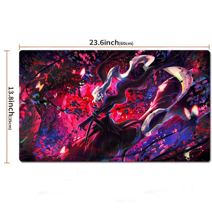 Darkrai Board Game Pokemon Table Playmat TCG CCG Pad Trading Card Game Mat & Bag