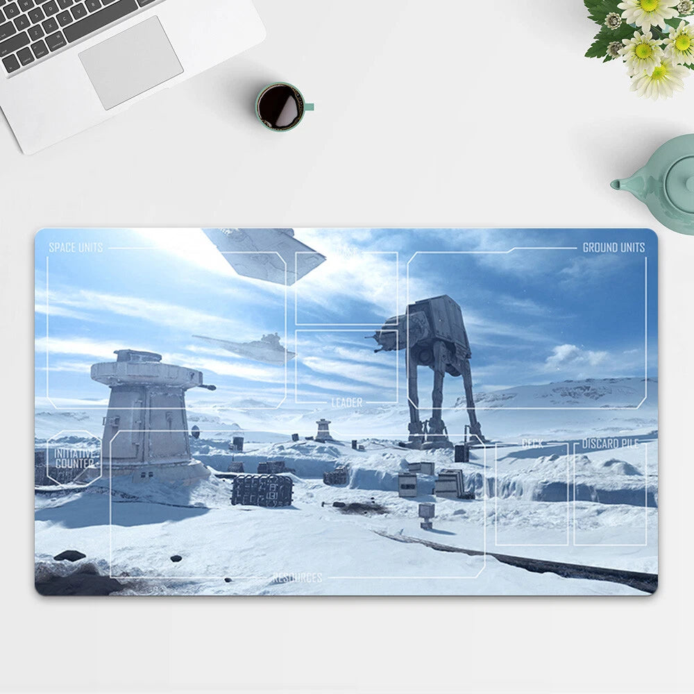 Playmat AT-ST TCG Starwars : Unlimited Trading Card Game Play Mat Free Bag
