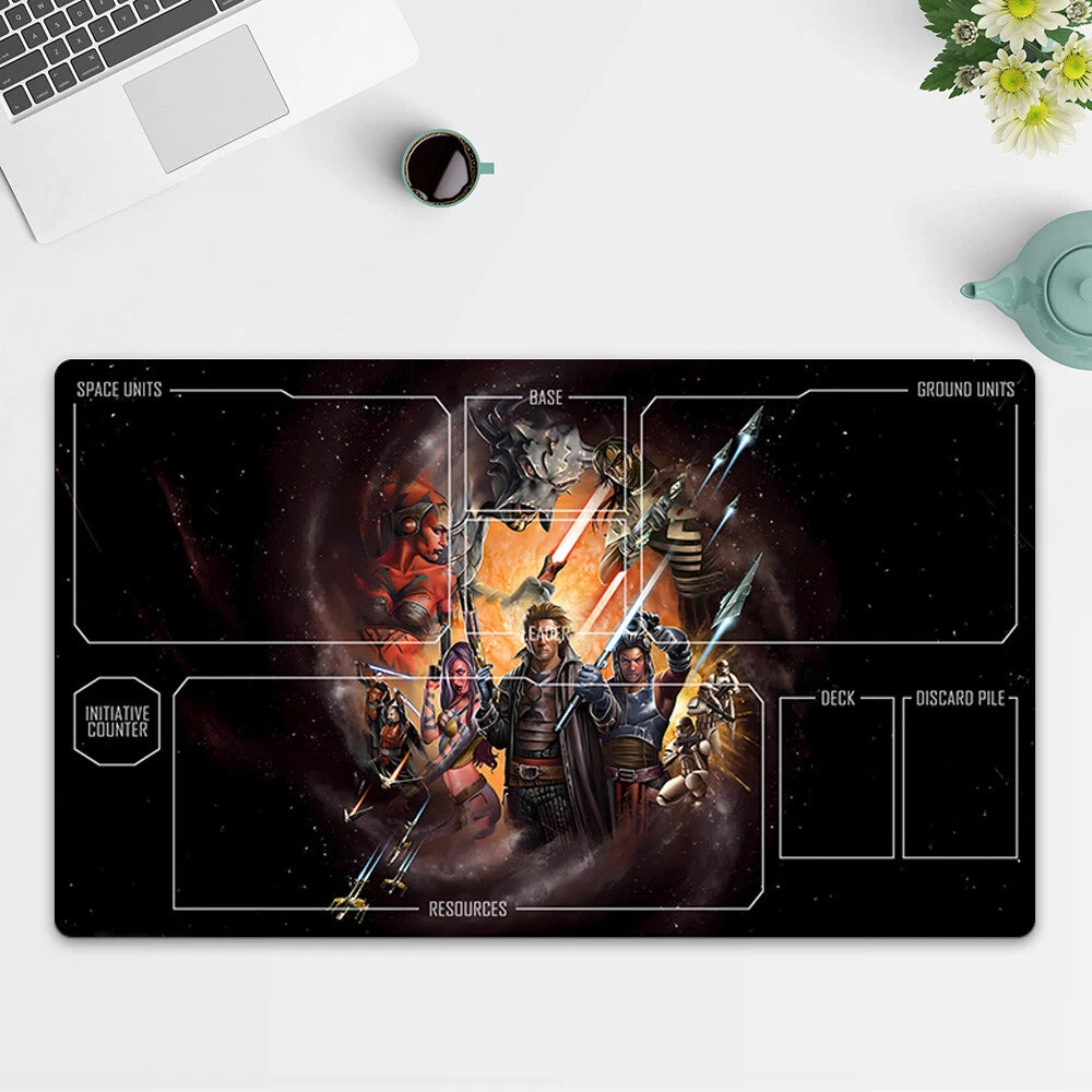 Playmat legacy TCG Starwars : Unlimited Trading Card Game Play Mat Free Bag