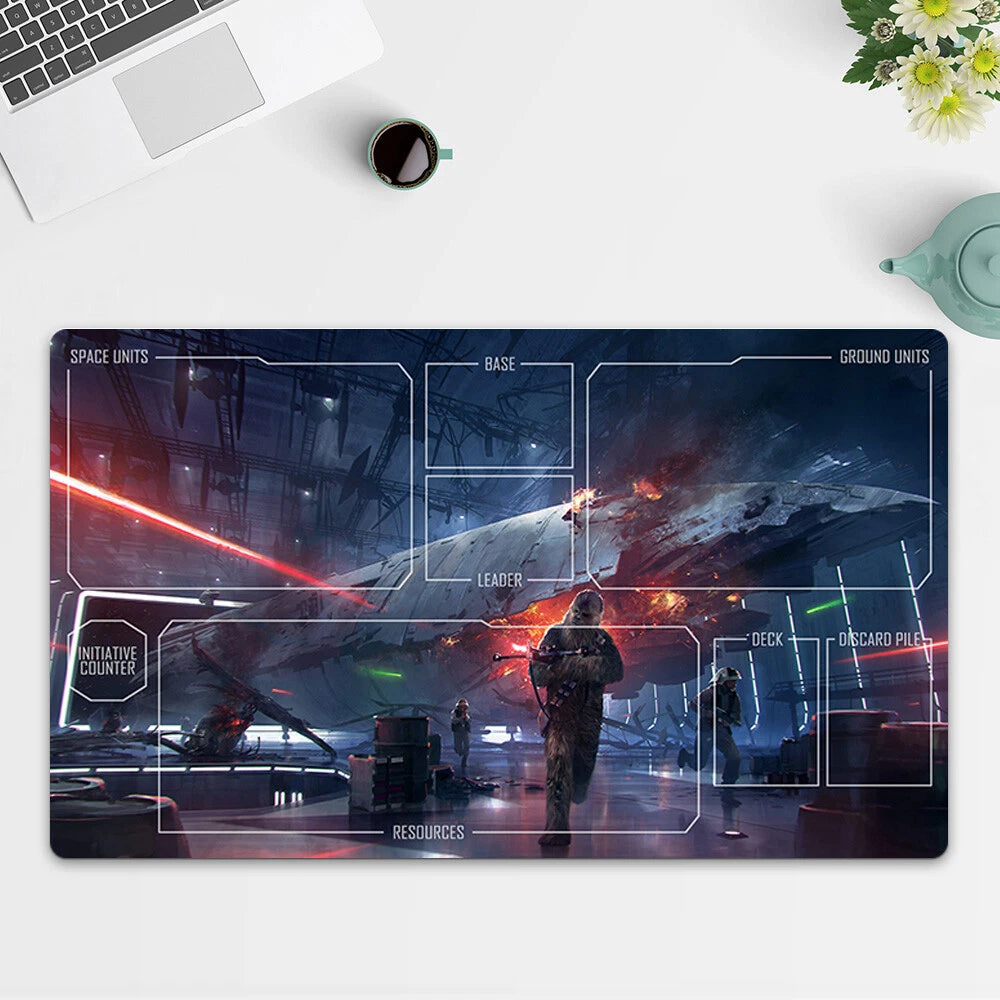 Playmat Battlefront TCG Starwars : Unlimited Trading Card Game Play Mat Free Bag