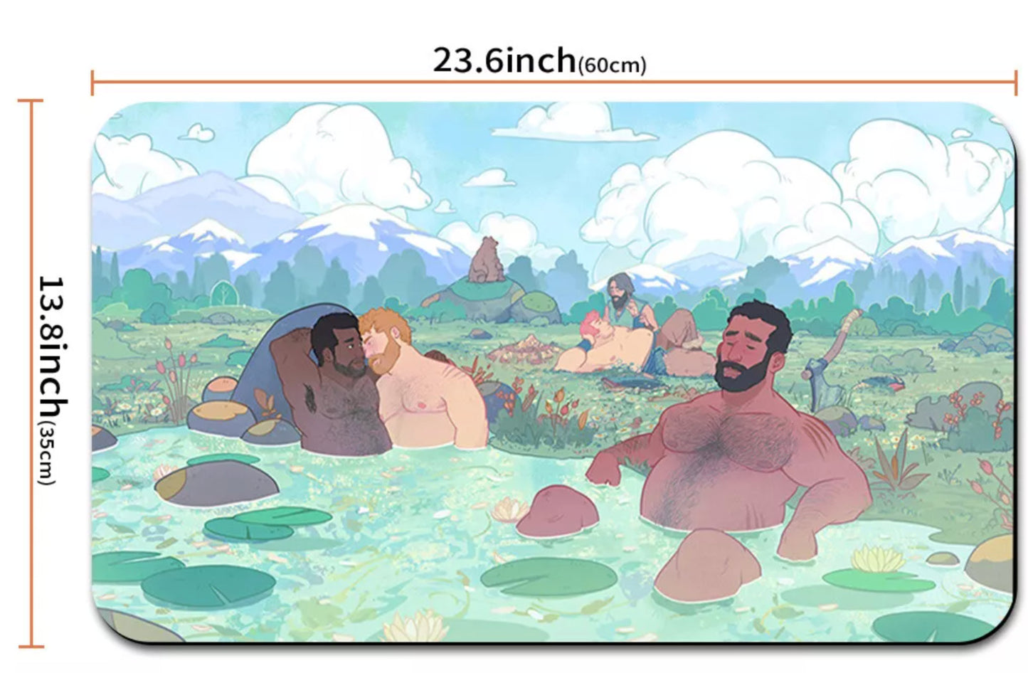 Bearscape - Magic The Gathering MTG Playmat TCG CCG MTG Playmat