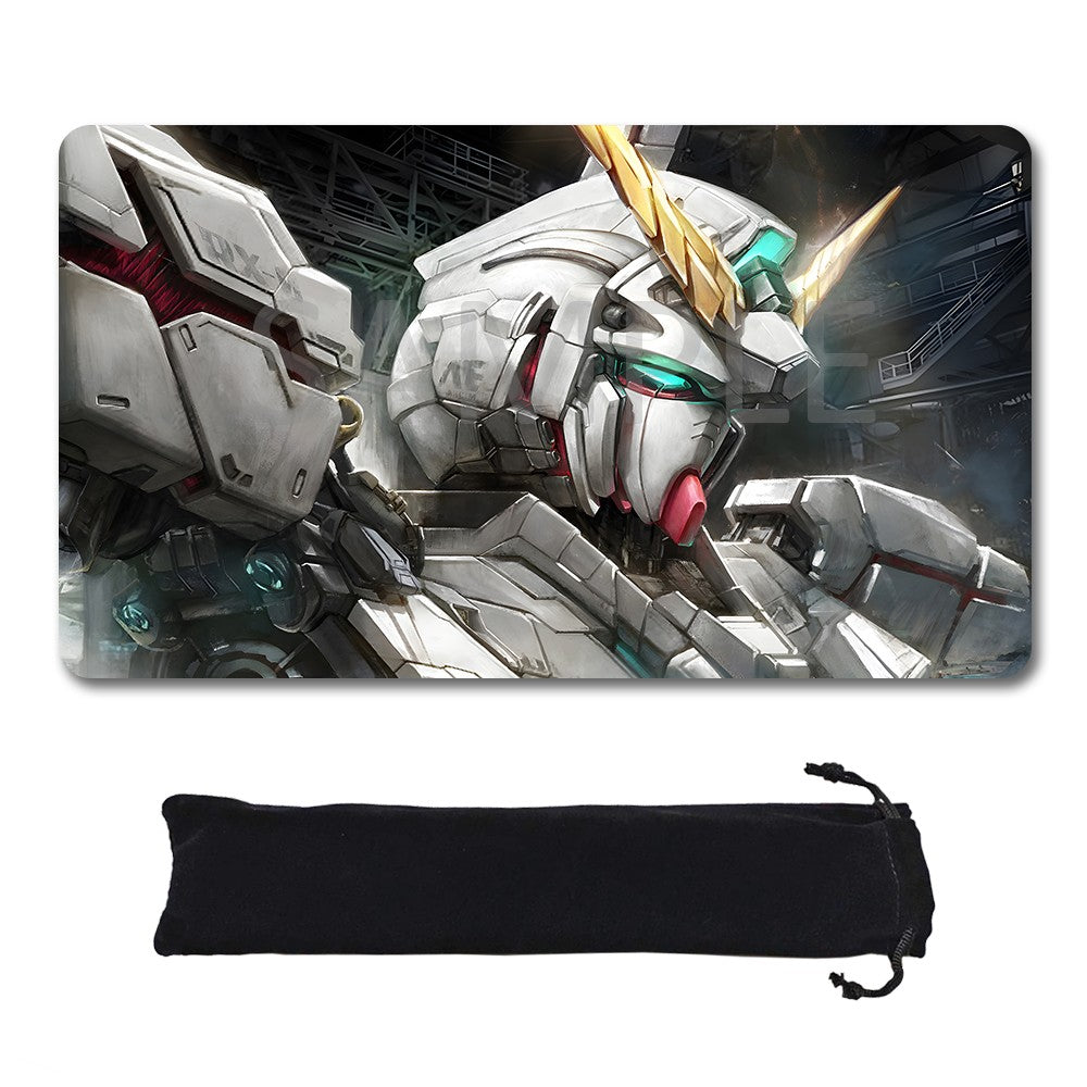 Gundam Playmat Suitable for GCG , includes Storage Bag, 24 x 14 inches (GD510142)