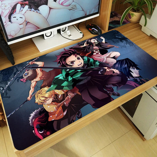Anime Demon Slayer: Kimetsu no Yaiba Mouse Pad Mat Keyboard Large Game Playmat