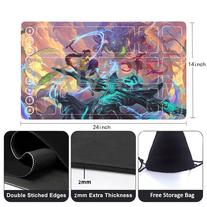 League Of Legends Riftbound Playmat 24x14 in + Free Storage Bag - 1335459