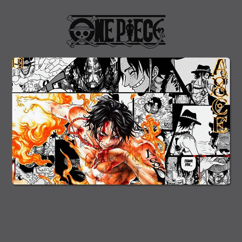 Collage of anime characters with 'One Piece' logo at the top