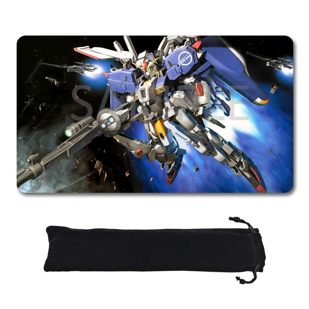 Gundam Playmat Suitable for GCG , includes Storage Bag, 24 x 14 inches (226514)