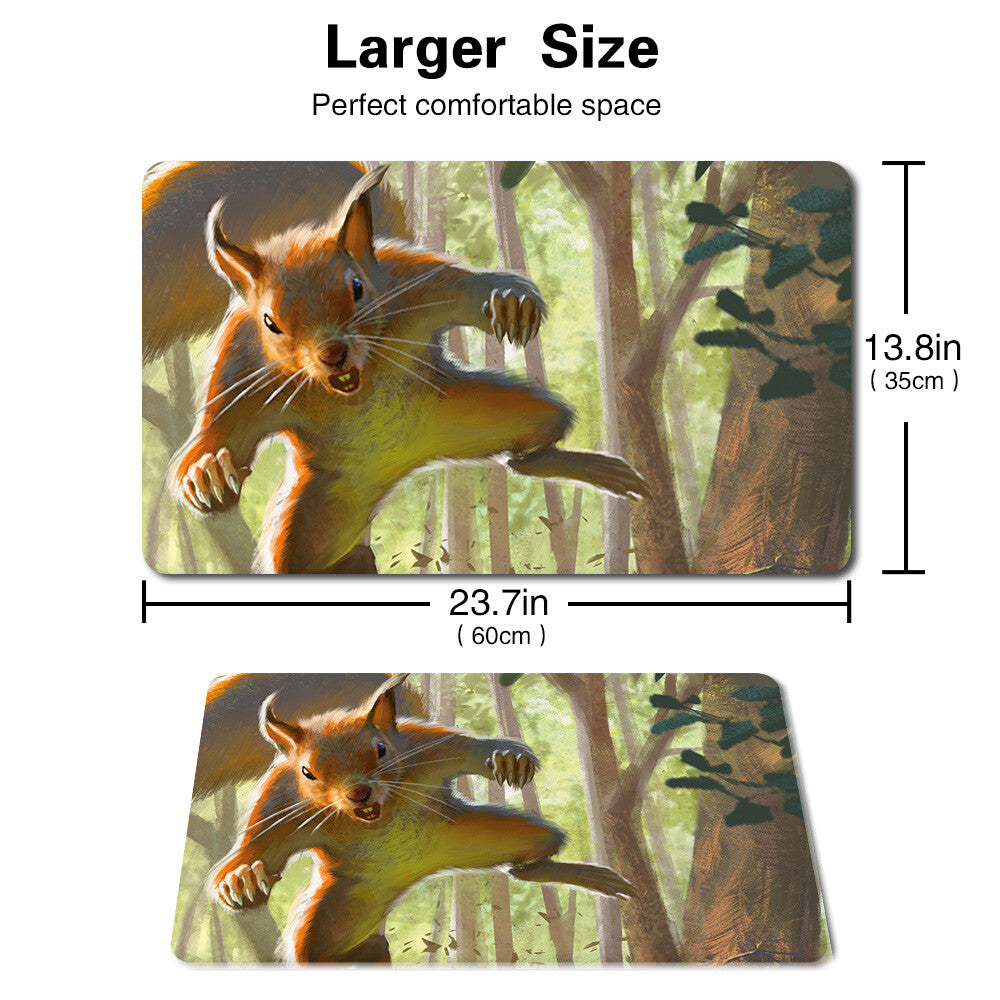 Squirrel Token - Board Game MTG Playmat Table Mat Games Mousepad Play Mat of TCG