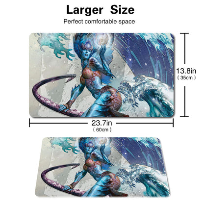 Kiora the Crashing Wave - Board Game MTG Playmat Games Mousepad Play Mat of TCG