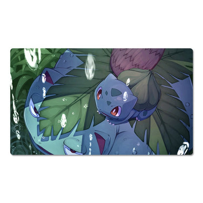 Bulbasaur Board Game Pokemon Playmat Games Card Play Mat TCG CCG Pad Mousepad