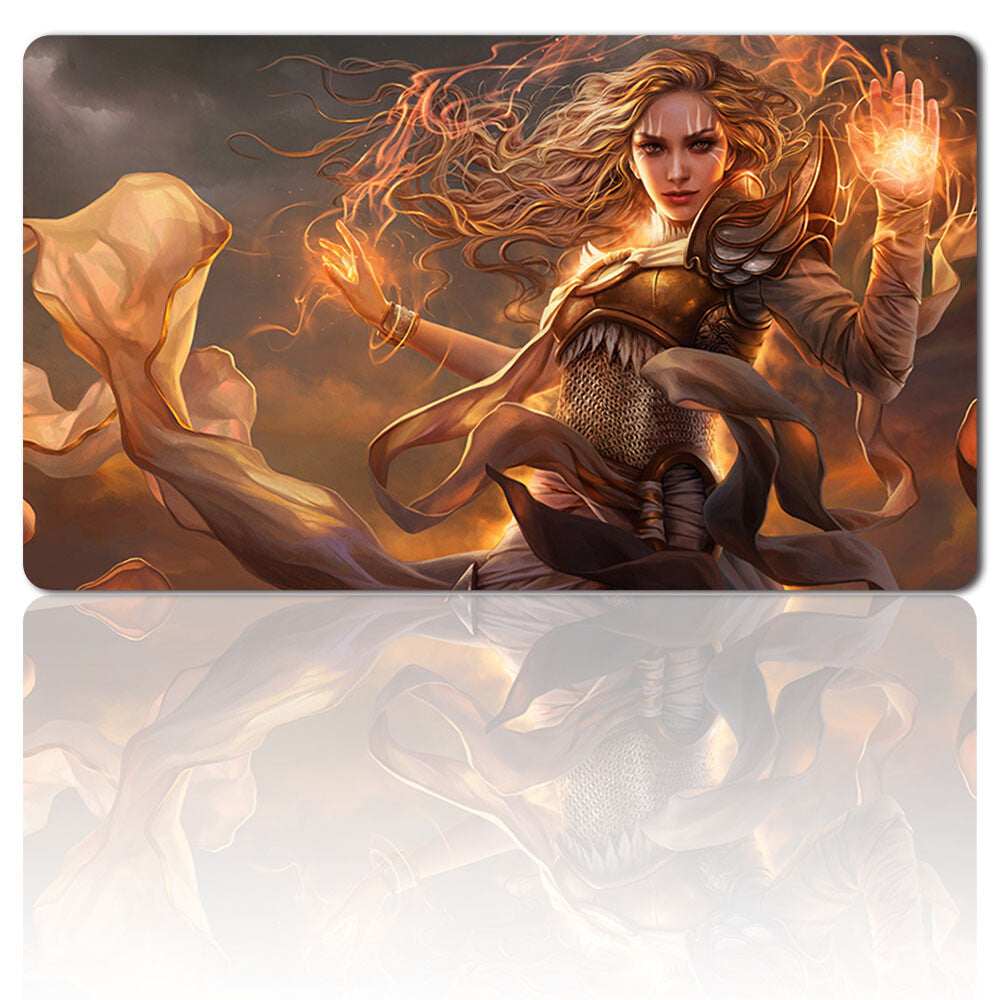 SERRA THE BENEVOLENT - Board Game MTG Playmat Games Mousepad Play Mat of TCG