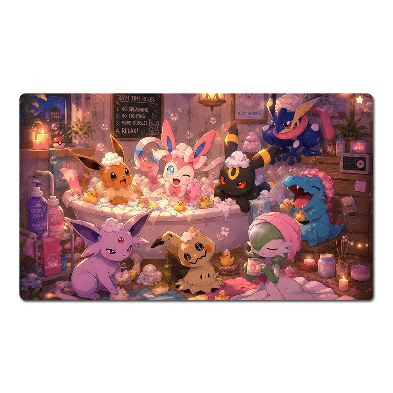 Eevee Board Game Pokemon Table Playmat TCG CCG Mat Gaming Play Mouse Pad