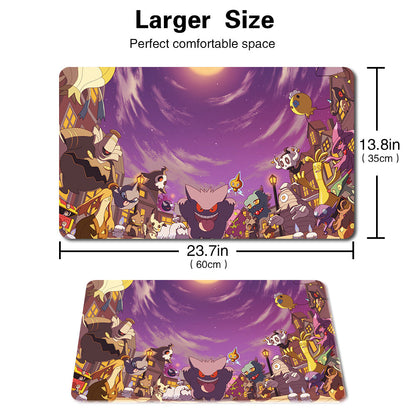 544579 - Board Game Pokemon Gengar Playmat Games Mousepad Play Mat of TCG