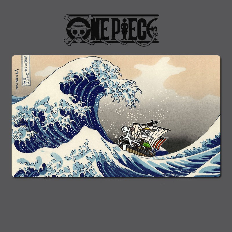 Great Wave Kanagawa O-P Table Playmat OPCG TCG CCG Pad Trading Card Game Mat