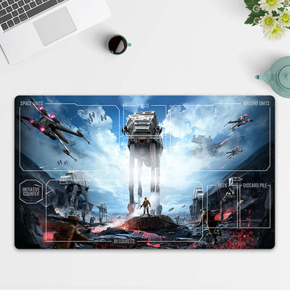 Playmat Battlefront TCG Starwars : Unlimited Trading Card Game Play Mat Free Bag