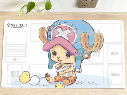 One Piece Tony Tony Chopper Table Playmat CCG OPCG Mat Trading Card Game Mouse Pad Deskmat