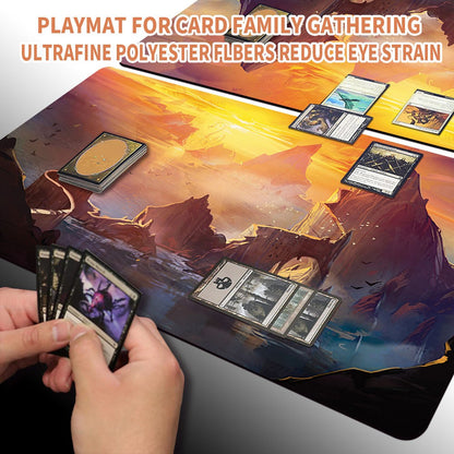 SERPENT'S PASS - MTG Playmat | TCG CCG Card Game Mat | Non-Slip Base